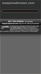 Mobile Screenshot of maquinadecoser.com